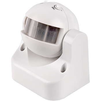 Датчик движения GMS3-W-12-8-W, настенный, 12 м, 1200Вт, 8 мин, белый, 1/50 General