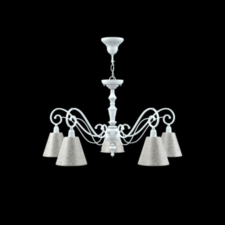 Люстра 5*E14 40Вт Матовый Белый IP20 Classic 7 E3-05-WM-LMP-O-4 Maytoni