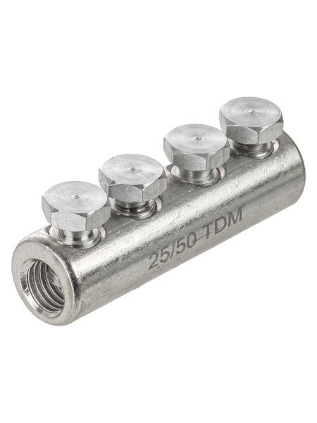 Соединитель (гильза) кабельный, болтовой, луженый 4СБЛ-25/50-Р-10кВ TDM