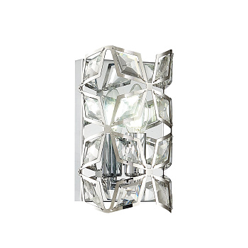 Светильник настенный хром/прозрачный E14 1*60Вт SL1104.101.01 ST LUCE