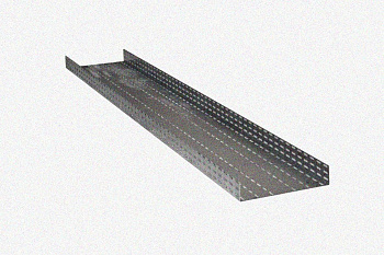 Лоток глухой ЛМГ 80х80х2000 УТ1,5, оцинкованный лист, S1,5