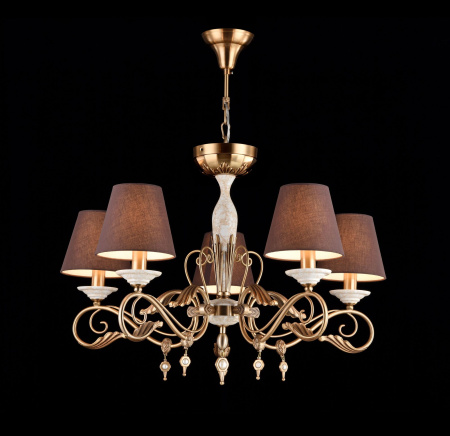 Люстра 5*E14 40Вт Бронза IP20 Francesco RC332-PL-05-R Maytoni