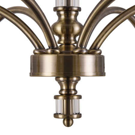 Потолочный светильник 6*E14 40Вт Латунь IP20 Ksenia FR2539CL-06BS Freya