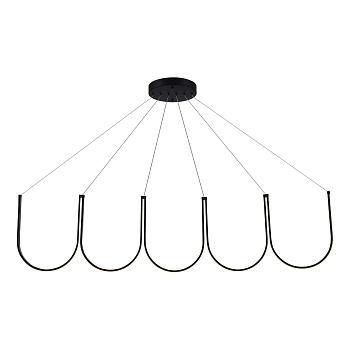 Светильник подвесной Черный LED 1*68Вт 3000К SL6202.413.01 ST LUCE