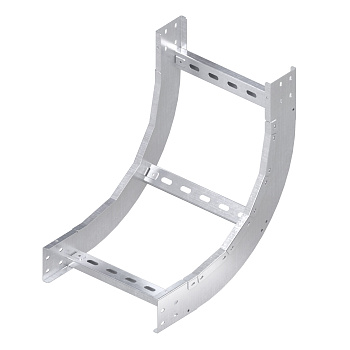 Угол вертикальный внутренний 90 градусов 50х400, R300, 1,5 мм, AISI 304 DKC