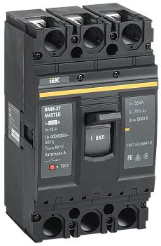 Выключатель автоматический ВА88-37 3П 400А 35кА MASTER IEK