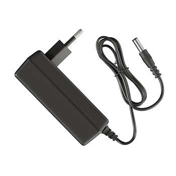 PS3-21 Блок питания (адаптер), 12В, 36Вт, 110-230В, 3А, IP20, 86х49х30мм, коннектор 2.5 x 5.5мм OGM