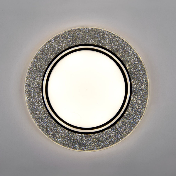 Светильник встраиваемый GCL-GX53-H38-BL-5 КРУГЛЫЙ СЕРЕБРЯНЫЙ БЛЕСК General