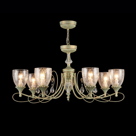 Люстра 7*E14 60Вт Мятное Золото IP20 Sabina RC145-PL-07-MG Maytoni