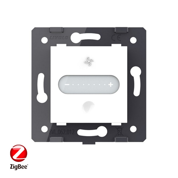 Регулятор вытяжки ZigBee, цвет белый (механизм) Livolo