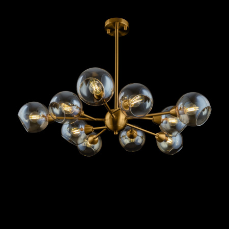 Люстра 10*E14 40Вт Латунь антик IP20 Sherry FR5121PL-10G Freya