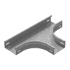 Т-отвод плавный универсальный к лотку 200х65, толщ. 1,5 мм, гор. цинк Ostec