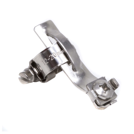 Хомут для заземления металлорукава и жестких труб 12-20 мм, нержавеющая сталь DKC