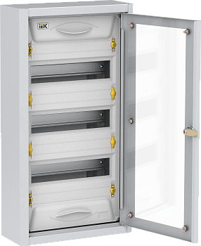 Корпус металлический ЩРн-36 прозрачная дверь IP31 УХЛ3 IEK