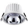 Св-к встр.св/д IP20 LED 4000К 40W 100-265V KNOF белый/хром NOVOTECH