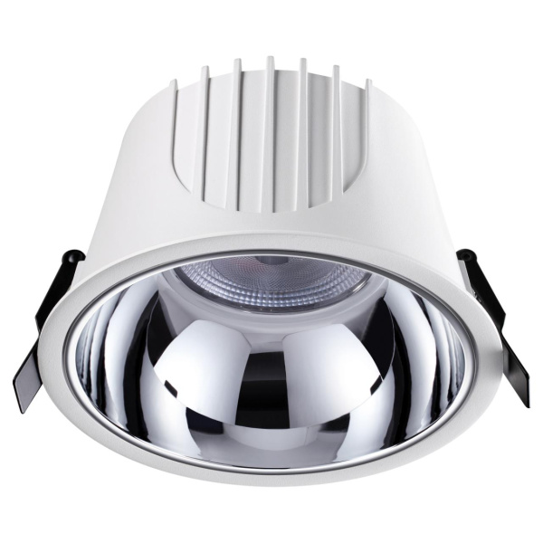 Св-к встр.св/д IP20 LED 4000К 40W 100-265V KNOF белый/хром NOVOTECH
