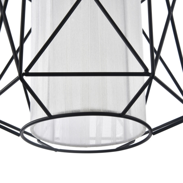 Подвесной светильник 1*E27 60Вт Черный IP20 Mizar FR4313-PL-01-BL Freya