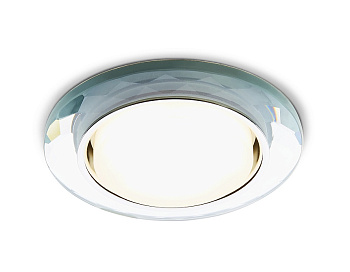 Встраиваемый точечный светильник G8077 CH хром/прозрачный GX53 Ambrella Light