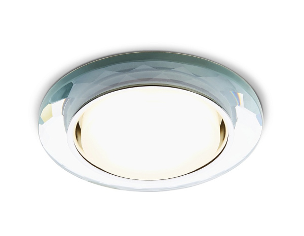 Встраиваемый точечный светильник G8077 CH хром/прозрачный GX53 Ambrella Light