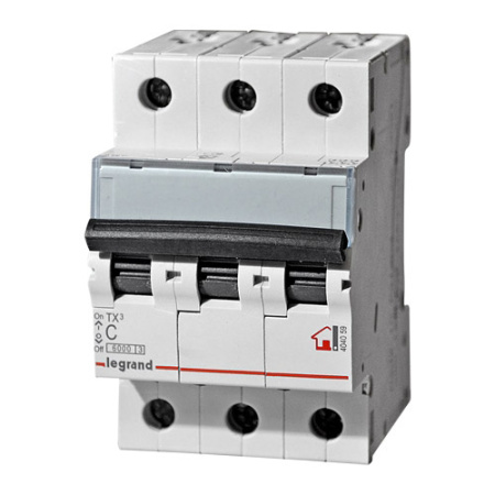 Выключатель автоматический ВА МОД 3П 10А С 6кА iC60N Schneider Electric