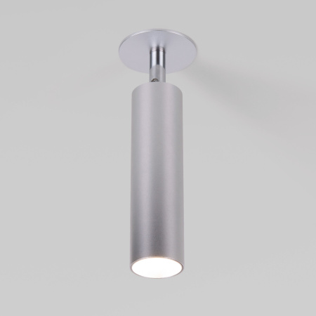 Светильник встраиваемый 8Вт 4200К серебряный IP20 Diffe (a058227) Elektrostandard