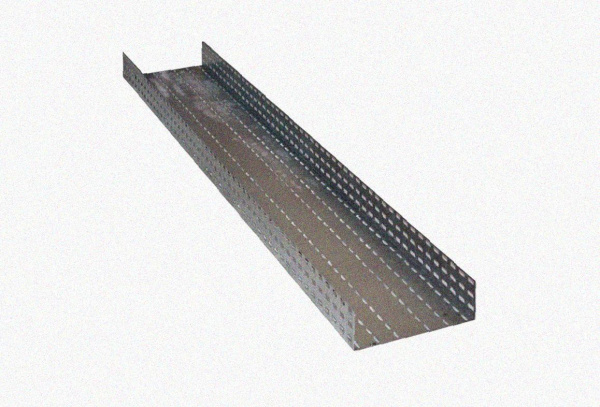 Лоток перфорированный ЛМ 300х150х2000 УТ1,5, оцинкованный лист S1,5