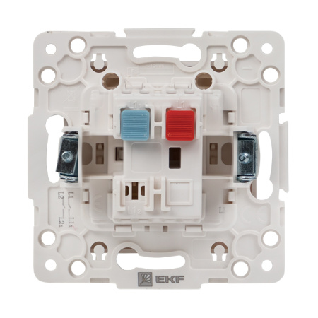 Стокгольм Механизм Выключателя 1-кл, 10А белый EKF
