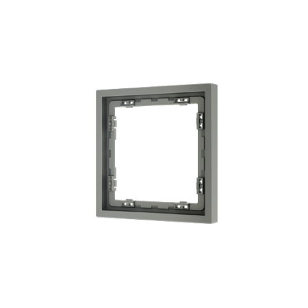 Рамка пластиковая Voltum S70 на 1 пост, (сталь)