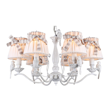 Люстра 6*E14 40Вт Белый Антик IP20 Bird ARM013-06-W Maytoni