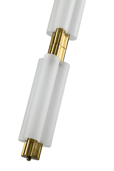 Люстра ALGODA ZRS.1777.02 16Вт 4000K IP20 Гальваническая Латунь Zortes