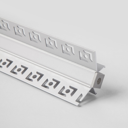 Встраиваемый угловой алюминиевый профиль (внутренний угол) для светодиодной ленты серый (a053634) Elektrostandard