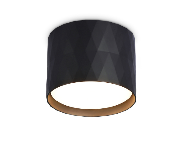 Накладной точечный светильник GX53 TN5359 BK черный GX53 D82*60 Ambrella Light