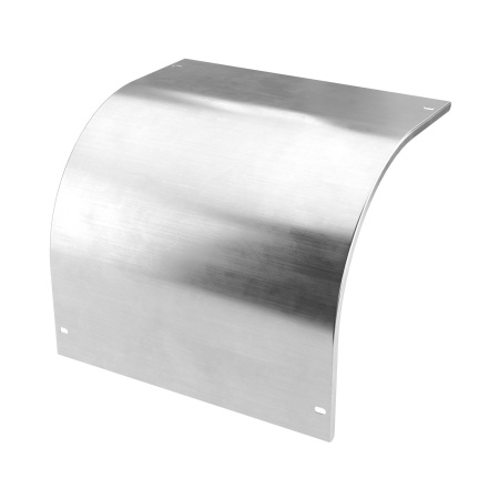 Крышка на угол вертикальный внешний 90 градусов 50х150, 1,5 мм, алюминий DKC
