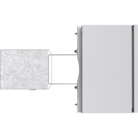 Кронштейн для удаления шкафа от столба на 150 мм, Basic EKF