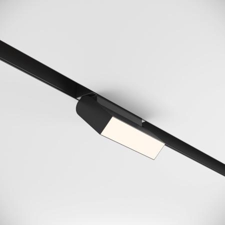 Трековый светильник LED 10Вт Черный IP20 Magnetic track system Gravity TR075-2-10W4K-B Technical Maytoni