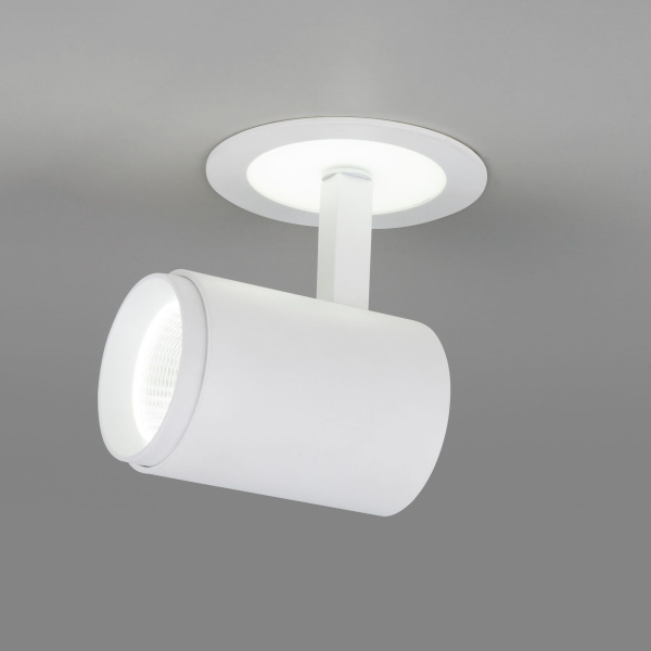 Акцентный светодиодный светильник 9Вт 6500К белый матовый IP20 (a039152) Elektrostandard