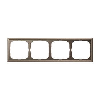 ARTGALLERY 4-постовая РАМКА, универсальная, МОККО Systeme Electric