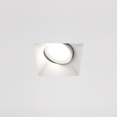 Встраиваемый светильник 1*GU10 50Вт Белый IP20 Downlight DL042-01-SQ-W Technical Maytoni