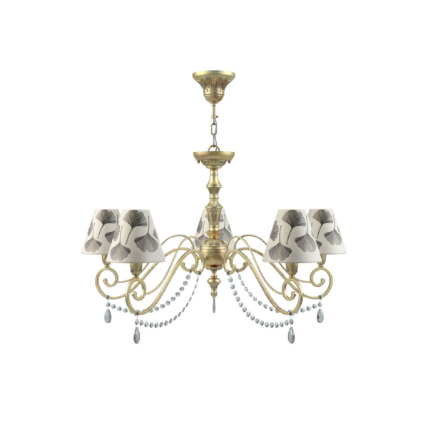 Люстра 5*E14 40Вт Золото Антик IP20 Classic 1 E3-05-H-LMP-O-7-CRL-E3-05-CH-UP Maytoni