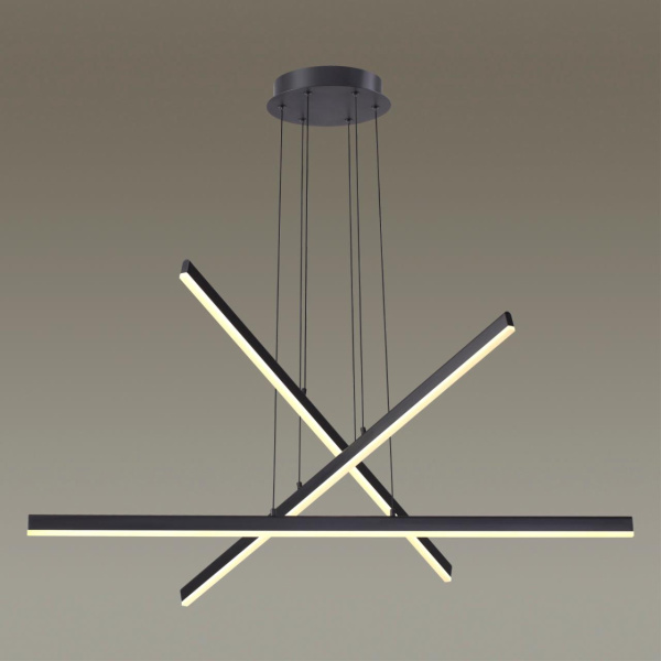 Подвесной св-к LED 4000K 48W 220V RUDY черный/металл ODEON LIGHT