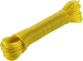 Шнур "Мастер" бельевой, стальная сердцевина, в пластиковой оплетке, 10м ЗУБР