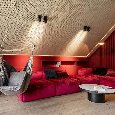 Накладной светодиодный светильник DLR031 15 Вт 1300 Лм 4200К IP20 черный матовый Elektrostandard