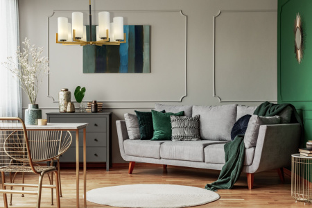 Люстра 8*E27 40Вт Латунь IP20 Fortano MOD089PL-08BS Maytoni