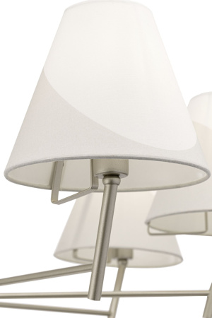 Люстра 7*E14 40Вт Серебро IP20 Vanessa FR5084PL-07G Freya