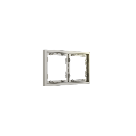 Рамка пластиковая Voltum S70 на 2 поста, (шелк)