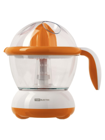 Соковыжималка электрическая для цитрусовых "Фреш 2", 40 Вт, 0,7 л, оранжевая, TDM