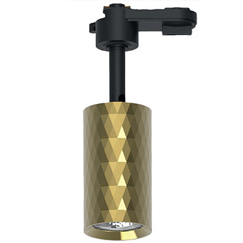 Светильник трековый под лампу GU10 15W 230V золото серия PRISM AL175 Feron