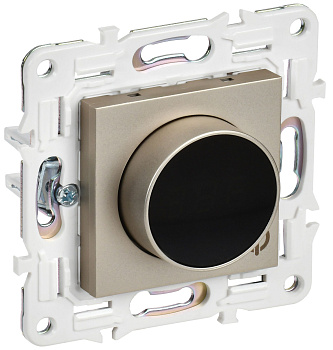 SKANDY Термостат электронный с индикацией SK-T01Sh шампань IEK