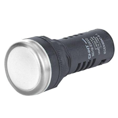 Индикатор ND16-22D/2 белый AC/DC24В (R) CHINT
