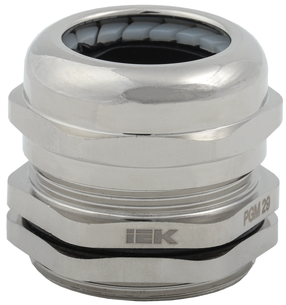Сальник PGM 42 металлический диаметр проводника 32-38мм IP68 IEK